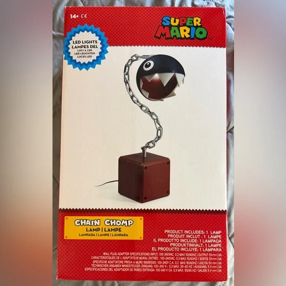 Super Mario Chain Chomp LED Lamp - Picture 3 of 7